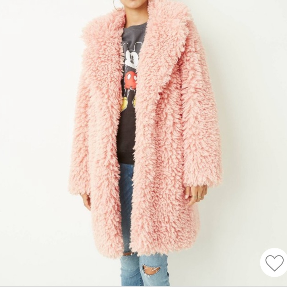Faux fur jacket